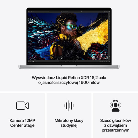 Notebook apple macbook pro 2024 m4pro 36gb 512gb 16 int silver