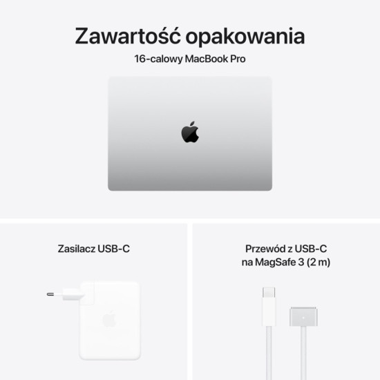 Notebook apple macbook pro 2024 m4pro 36gb 512gb 16 int silver