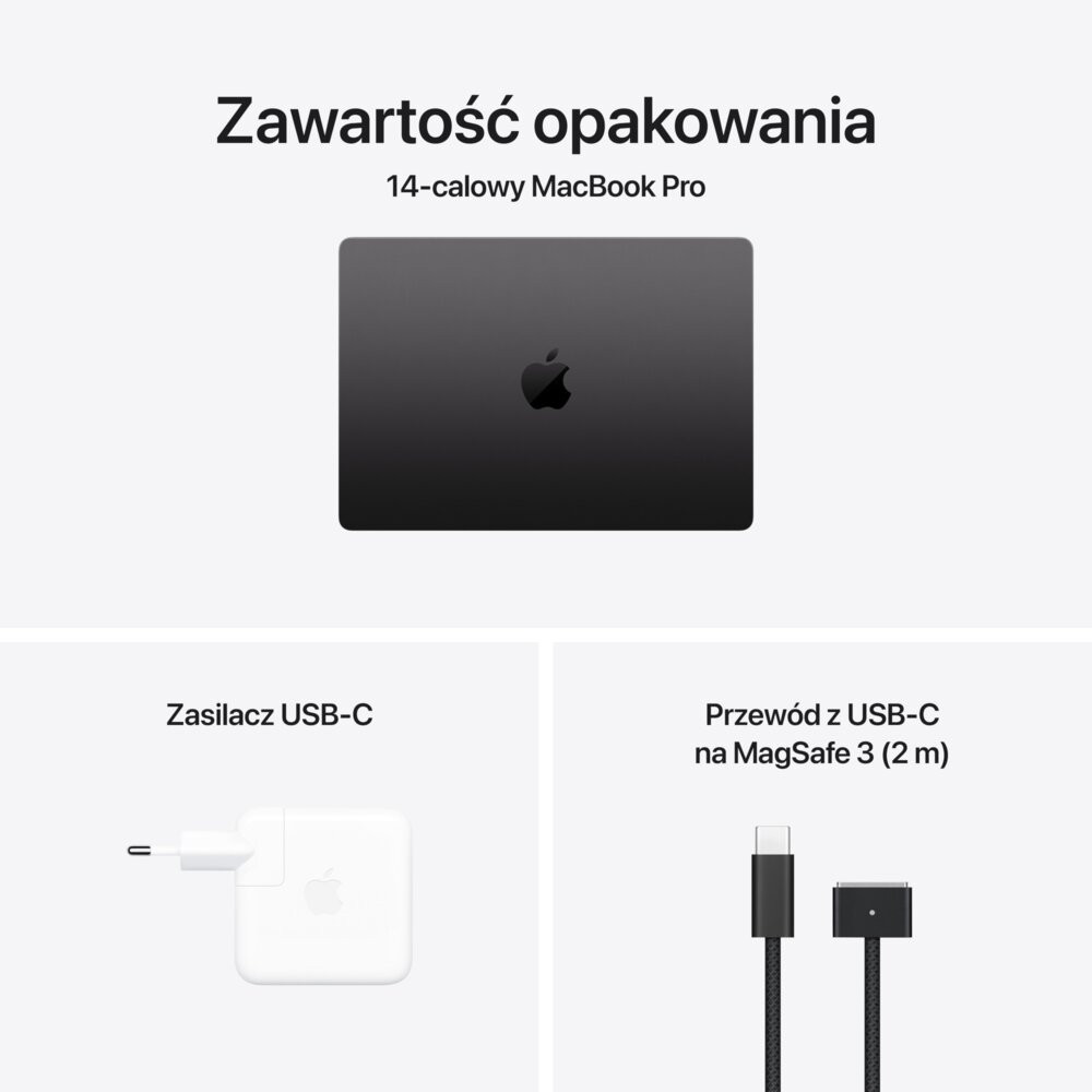 Notebook apple macbook pro 2024 m4 16gb 512gb 14 int black