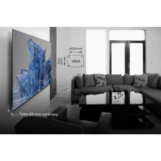 Telewizor KIVI 65U740NB 65" LED 4K Google TV