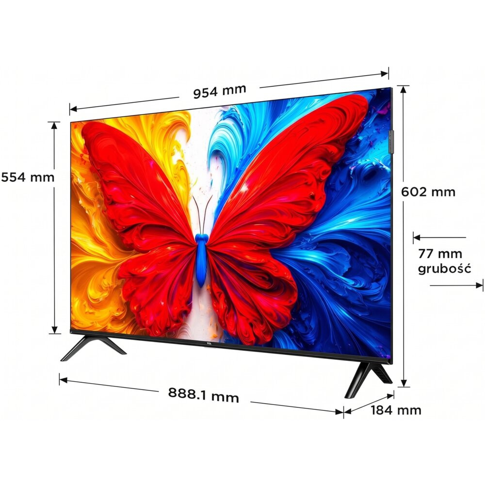Telewizor TCL 43S5L 43" QLED Android TV
